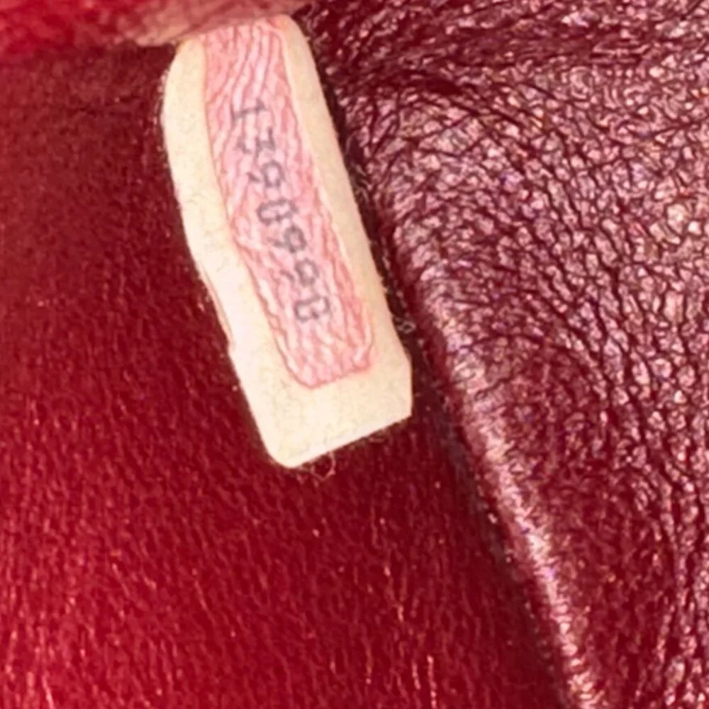 CHANELVINTAGE NAVY QUILTED LAMBSKIN MINI FLAPBAG - Picture 9 of 14